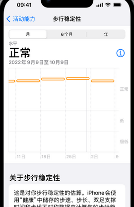 会理iPhone手机维修如何在iPhone开启'步行稳定性通知'