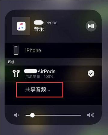 会理苹果14音频维修点分享iPhone14音频共享设置方法 