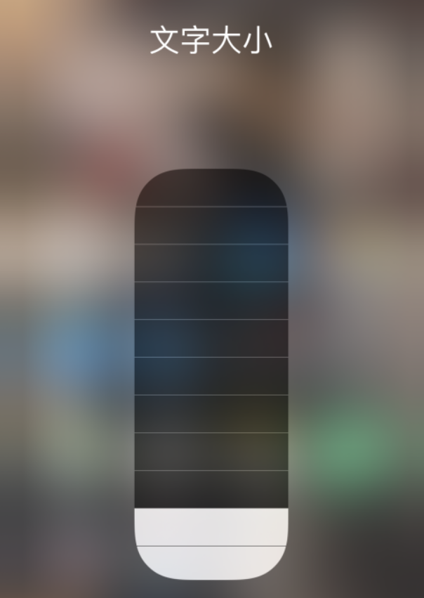 会理苹果手机维修分享小技巧：在 iPhone 控制中心快速调节字体大小 