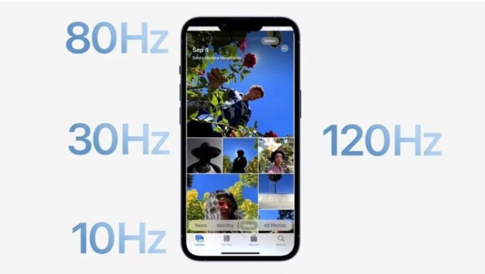 会理苹果14维修分享iPhone 14有高刷吗 