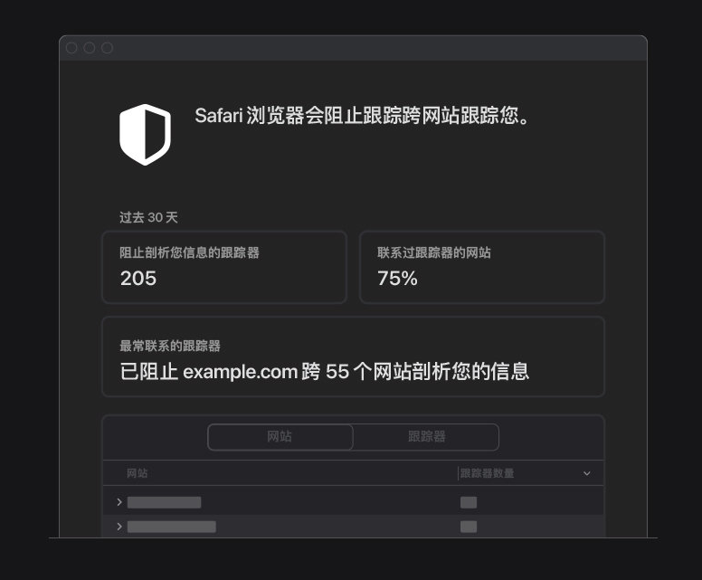 会理苹果手机维修分享如何在 Safari 浏览器中查看和打开隐私报告 